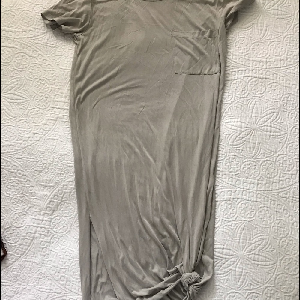 Short Sleeve Maxi Dress